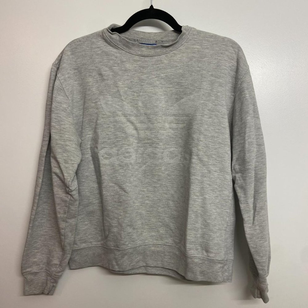 Vintage Adidas grey crewneck